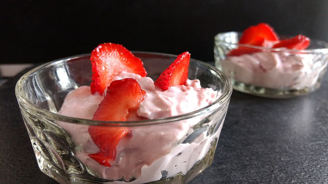 Leckerer-Erdbeer-Joghurt
